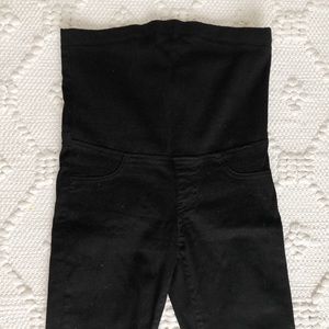 Maternity black leggings pants